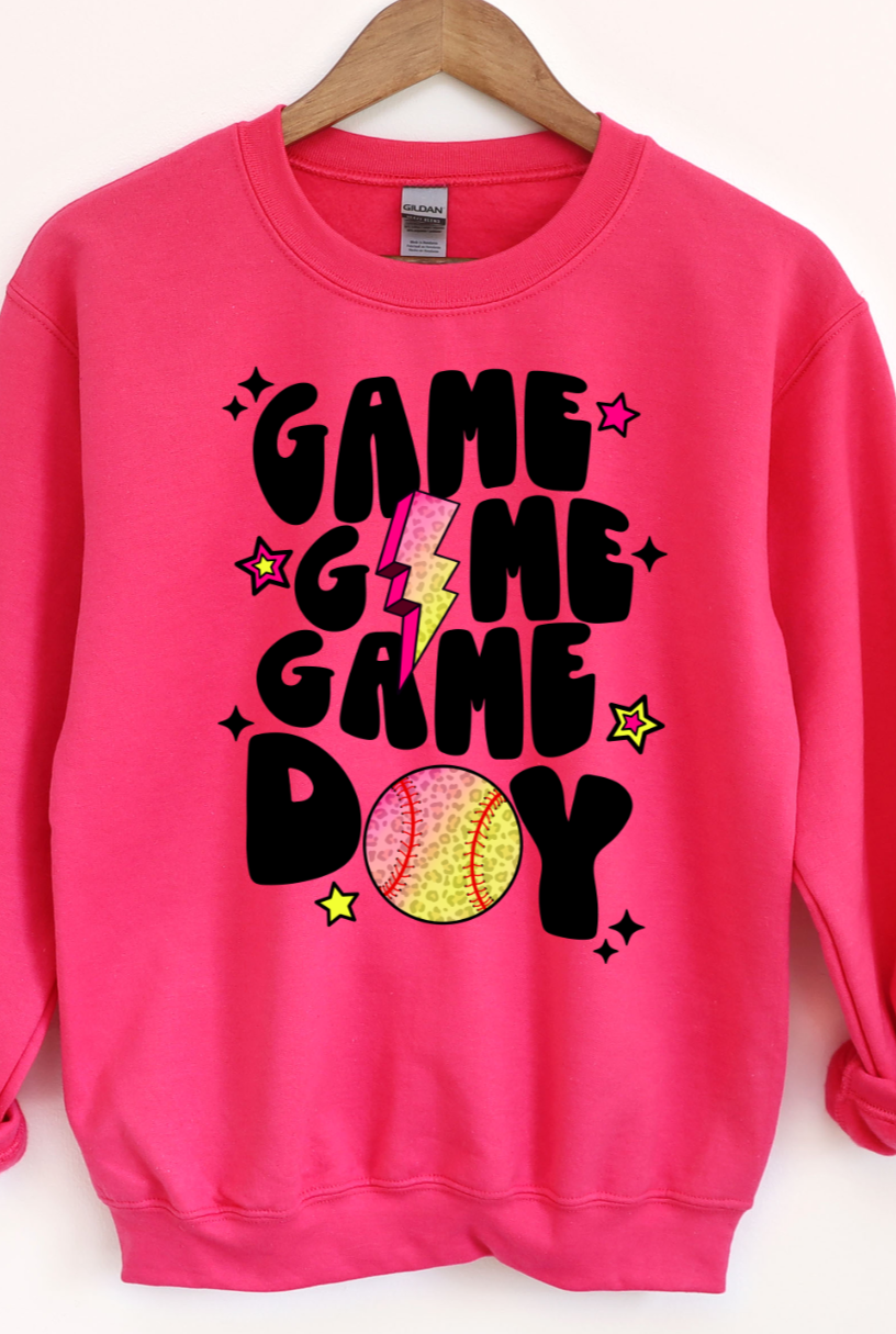 Game Game Game Day Softball DTF Transfers DTF4220