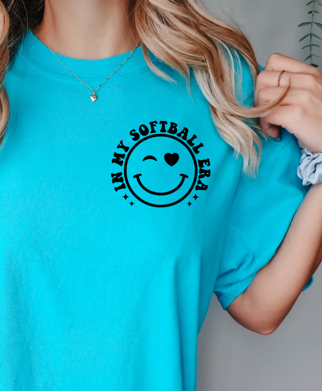 In My Softball Era pocket and back design DTF Transfers DTF4222