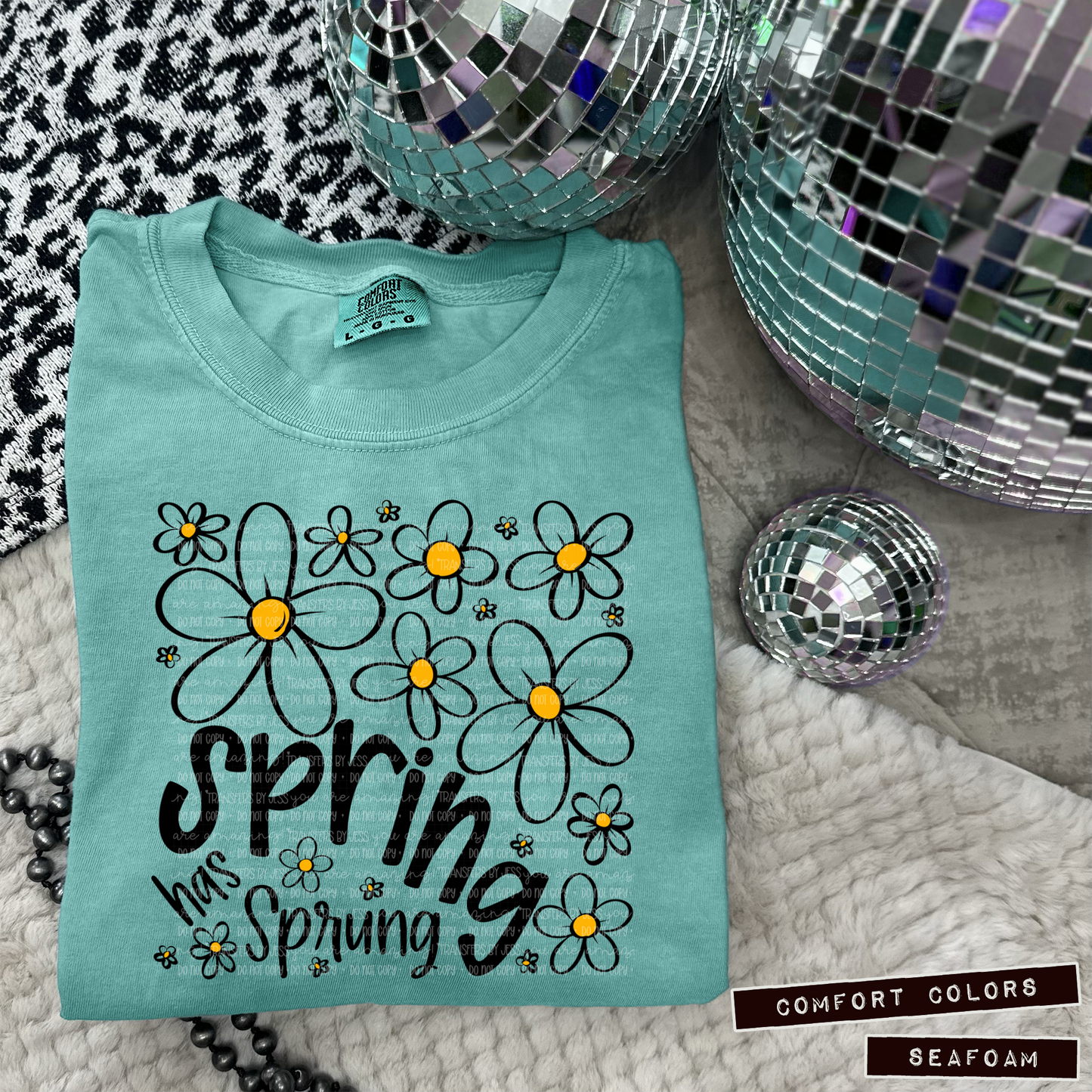 Spring Has Sprung DTF Transfer