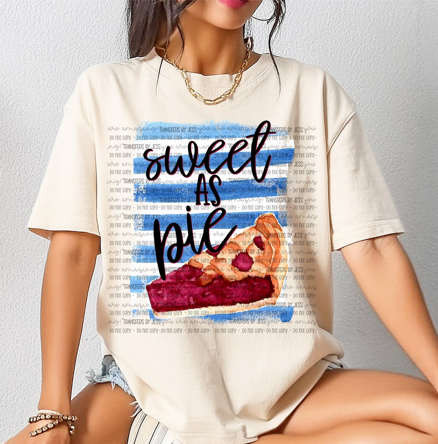 Sweet As Pie DTF Transfer