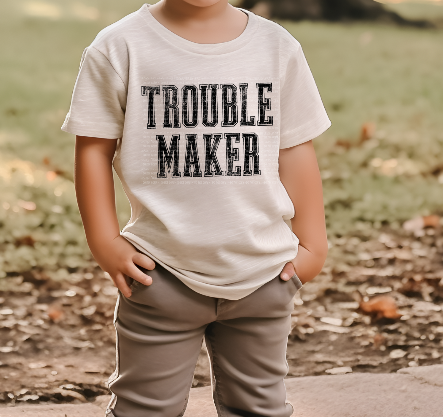 Trouble Maker DTF Transfer