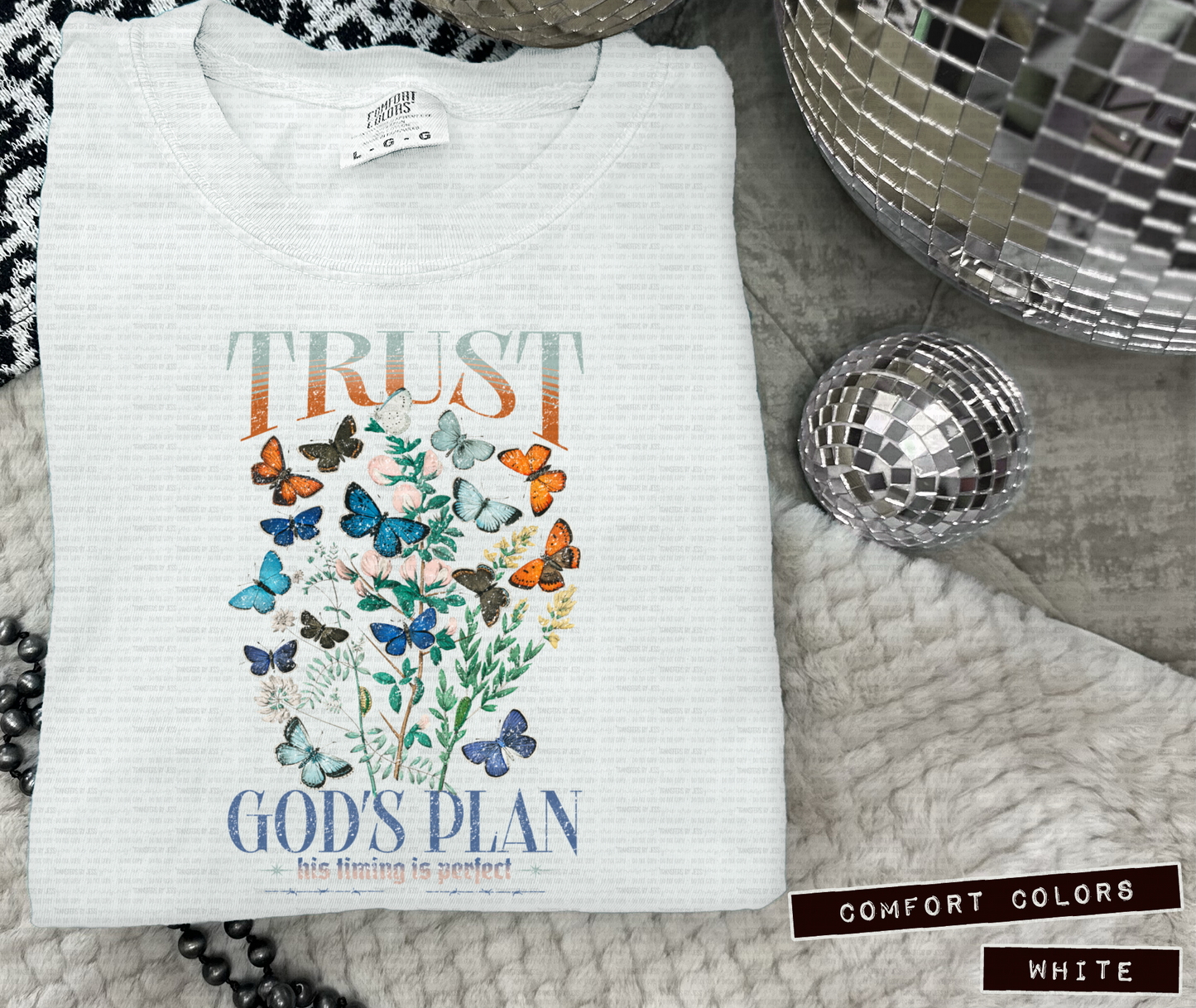 Trust In Gods Plan DTF Transfer