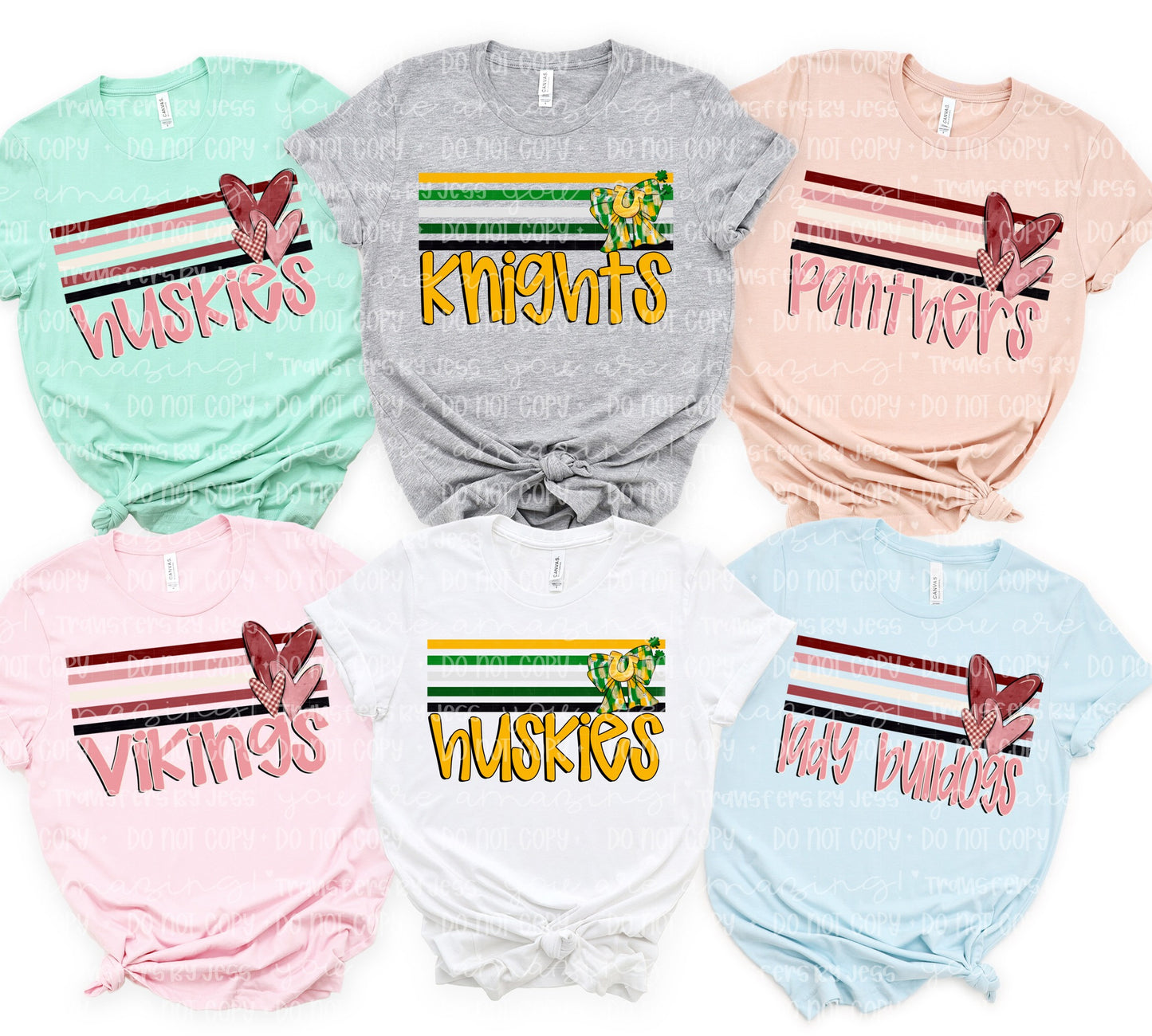 *Valentines-St Pattys Mascots DTF Transfer