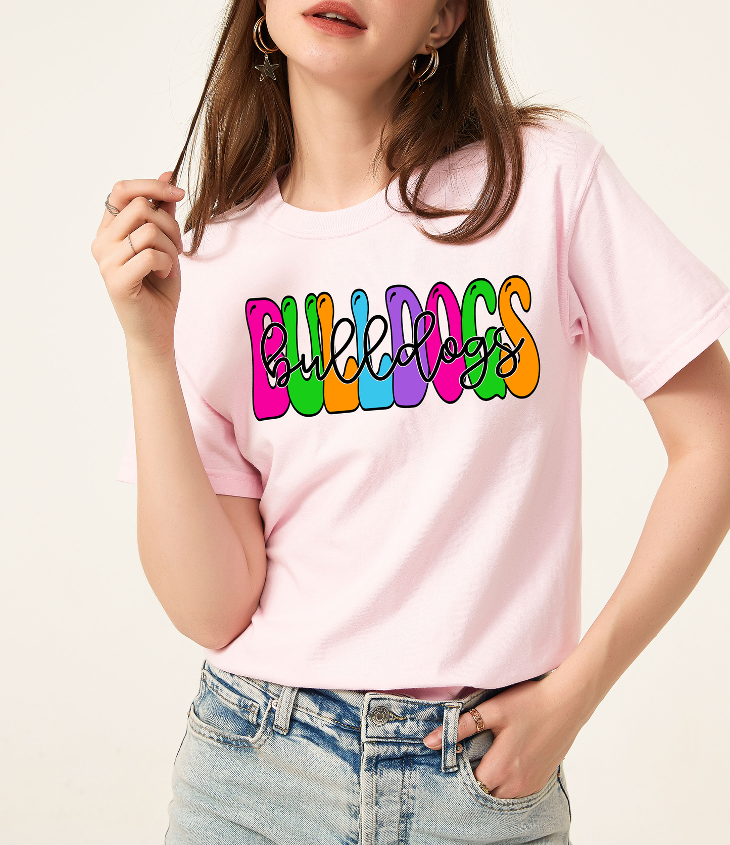 Bosse Bulldogs Football DTF Transfer DTF2097