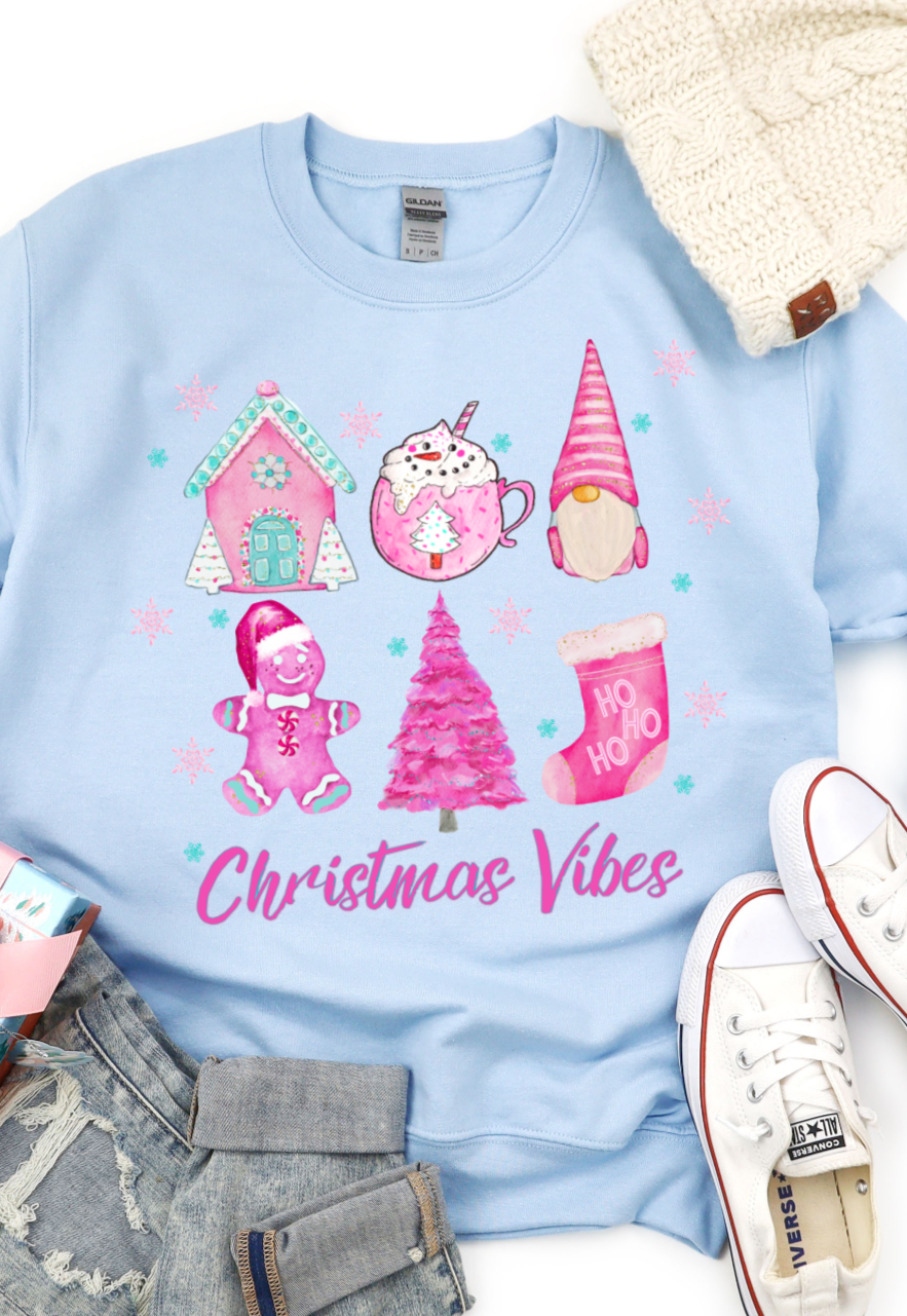 Christmas Vibes DTF Transfers DTF4033