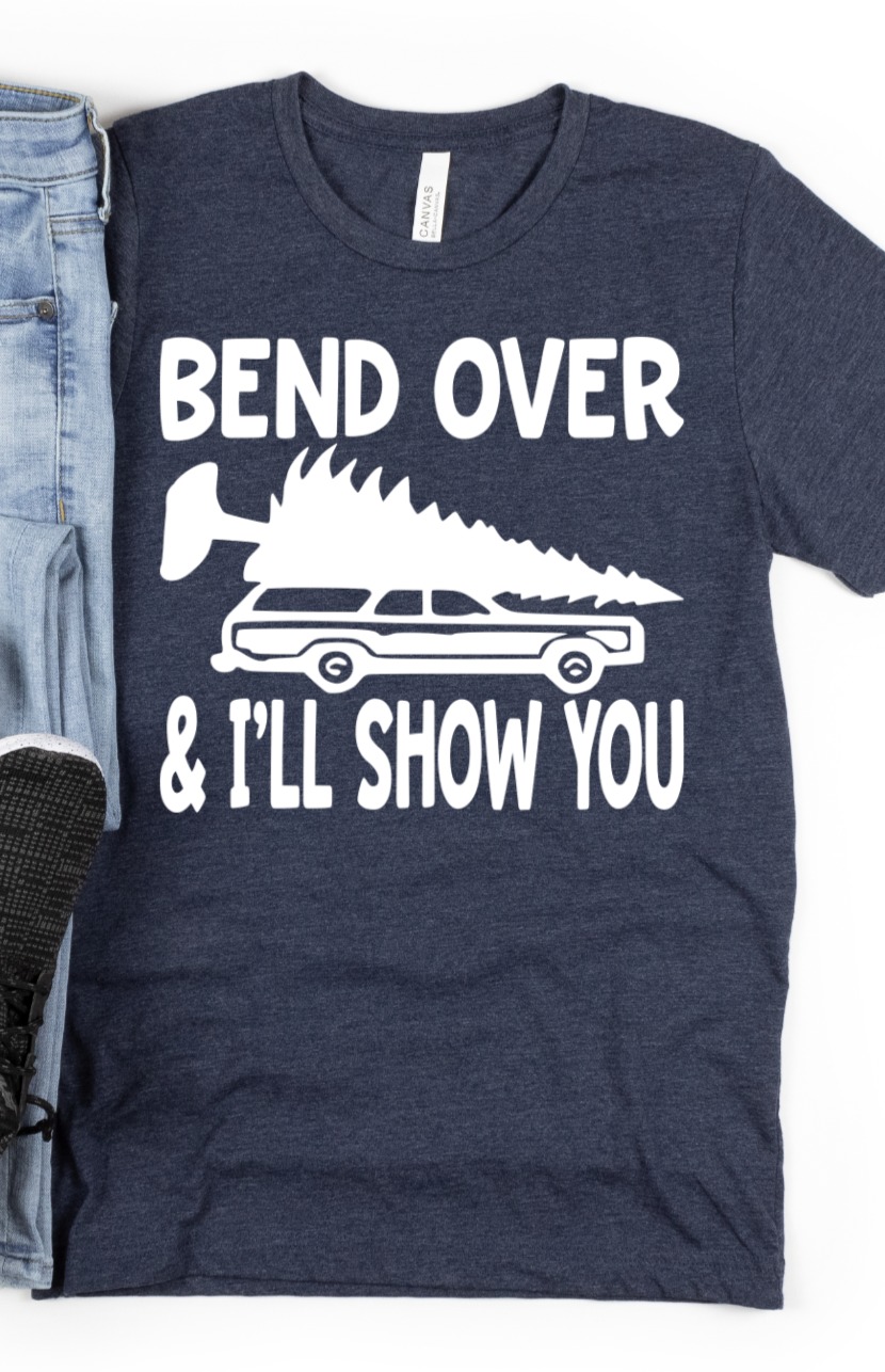 Bend Over & I'll show you Christmas DTF Transfers DTF2105