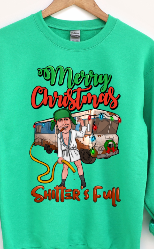 Merry Christmas Shi*ters Full DTF Transfers DTF2101