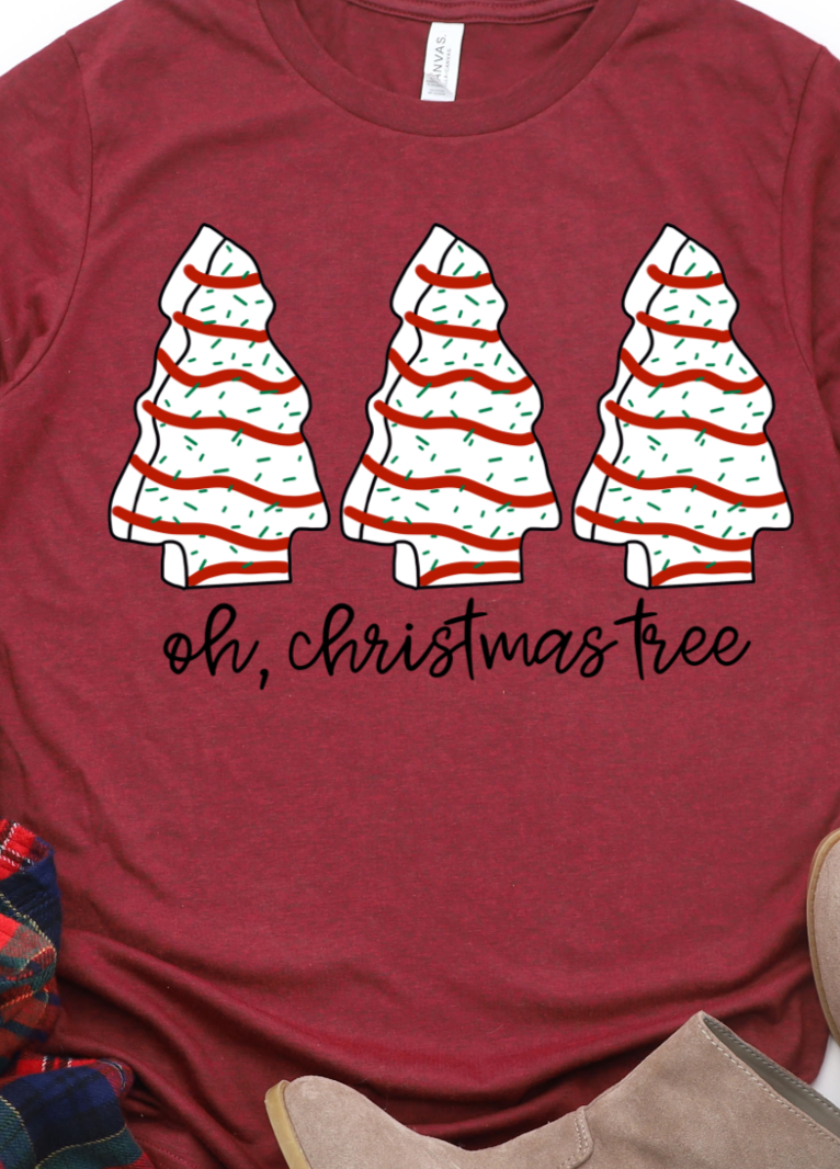 Oh Christmas tree DTF Transfers DTF2201