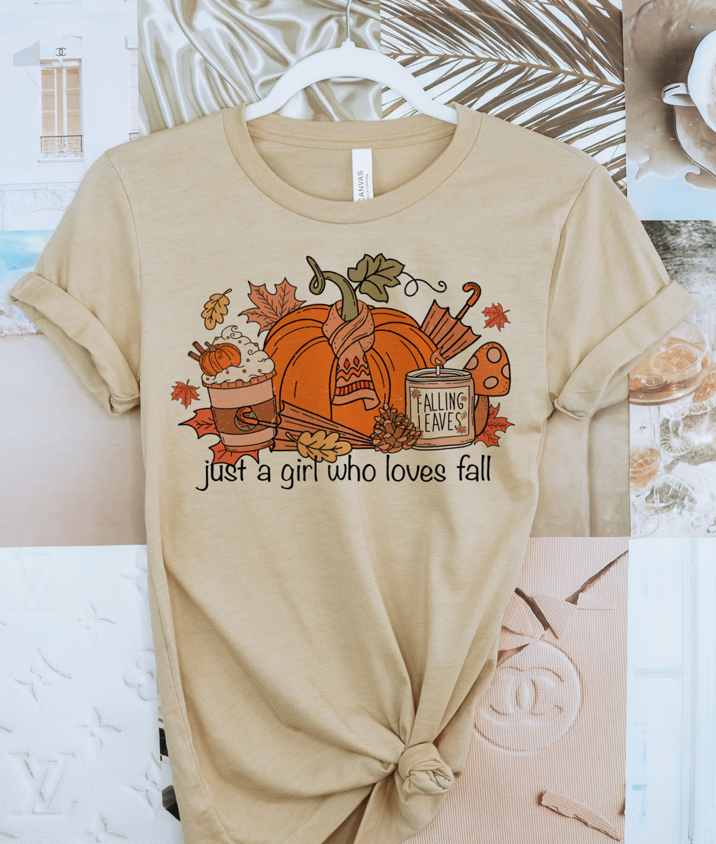 Just a girl who loves fall DTF Transfers DTF4157