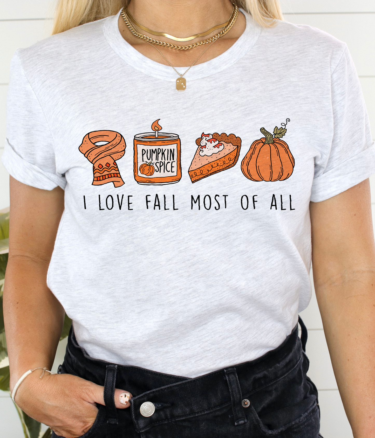 I love fall most of all DTF Transfers DTF4126