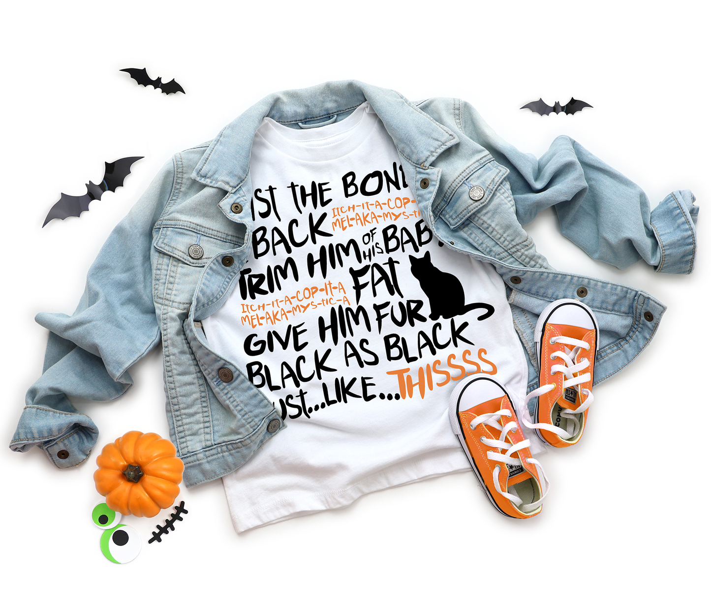 Twist the bones & bend the back Hocus Pocus DTF Transfers DTF4159