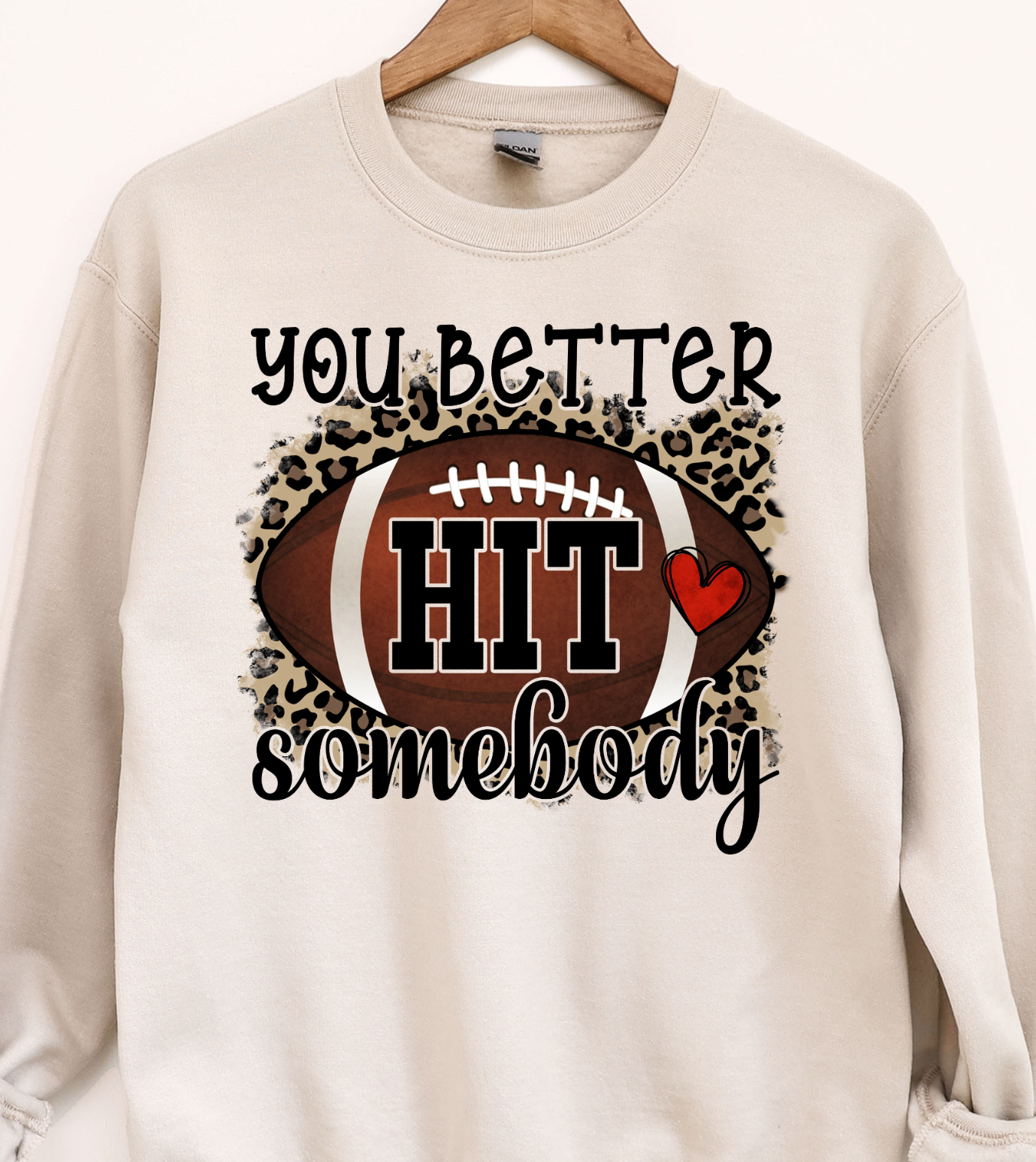 You better hit somebody DTF Transfers DTF4182