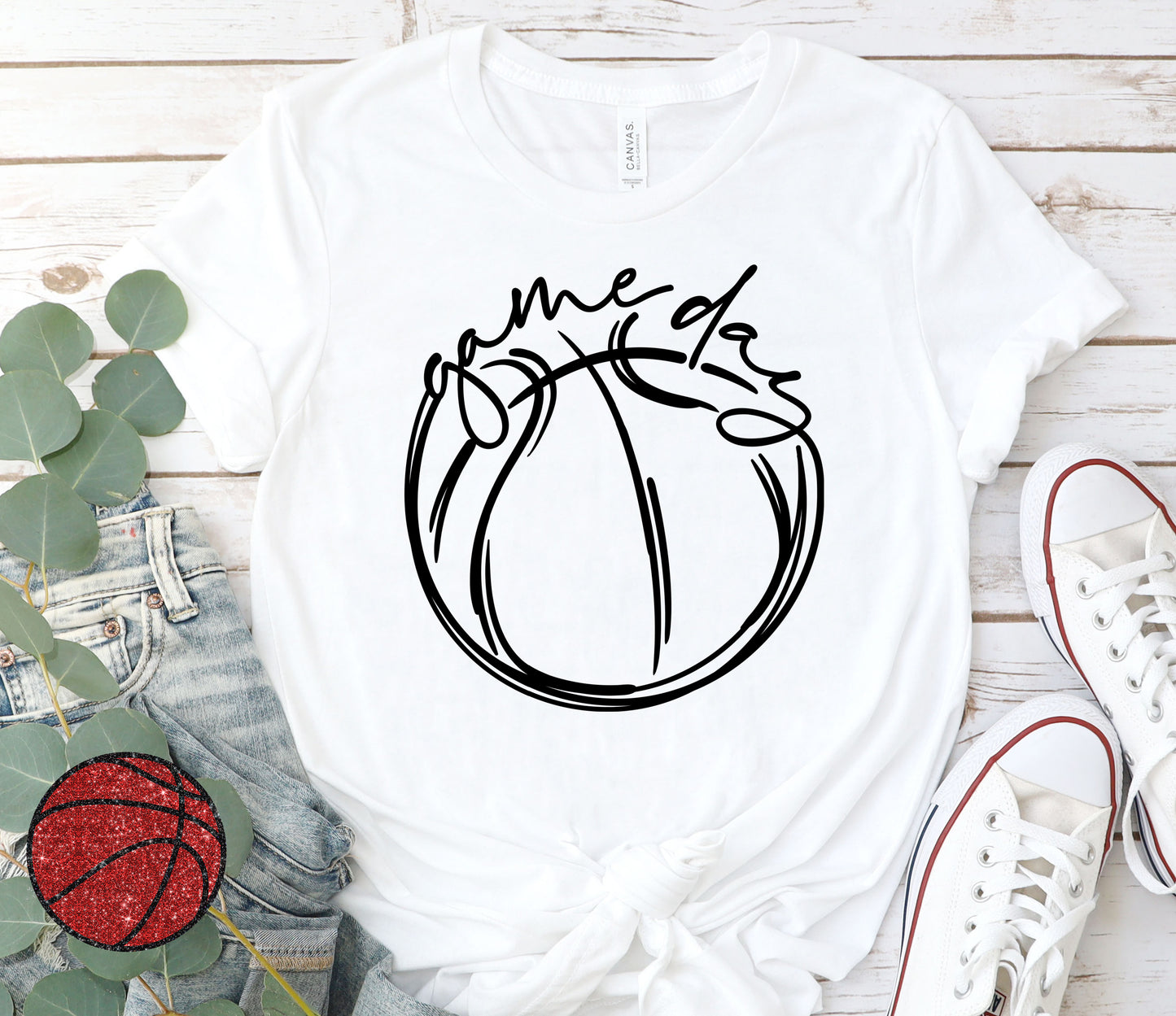 Game Day Basketball DTF Transfer DTF2116