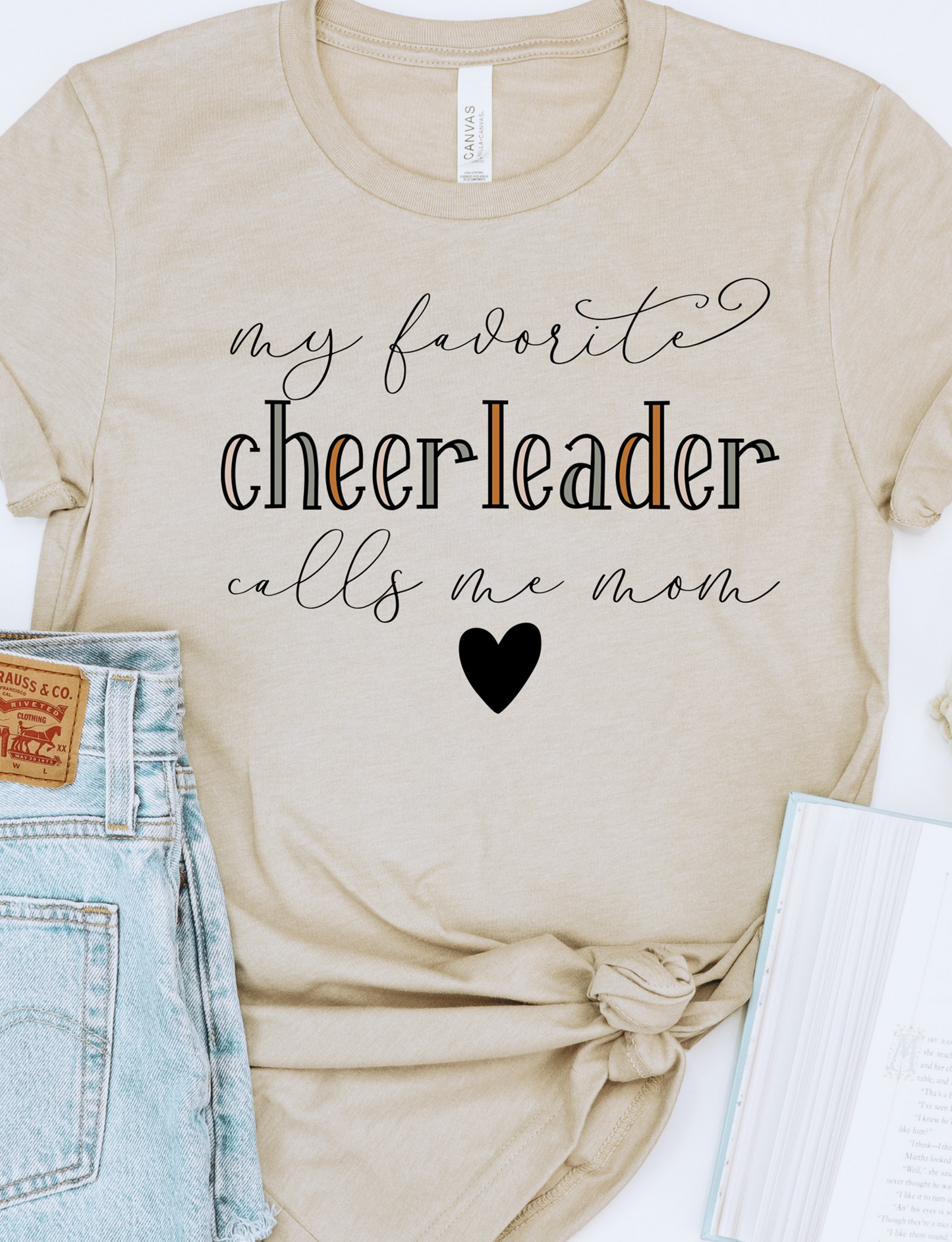 My Favorite Cheerleader Calls Me Mom DTF Transfers