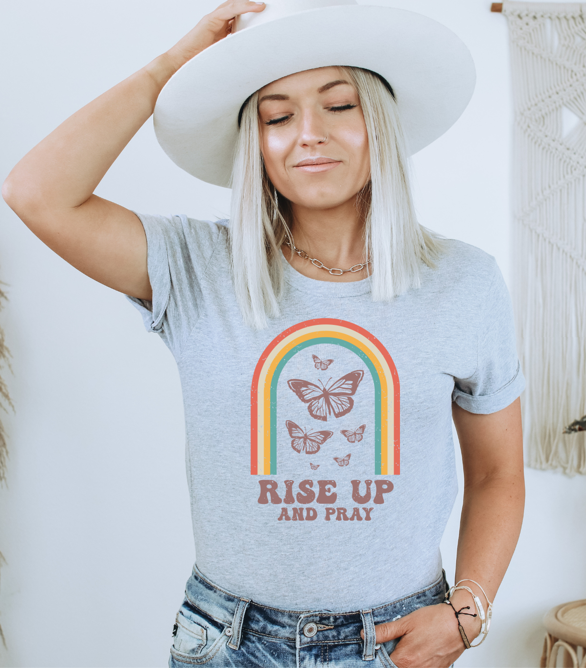 Rise up and pray DTF Transfers