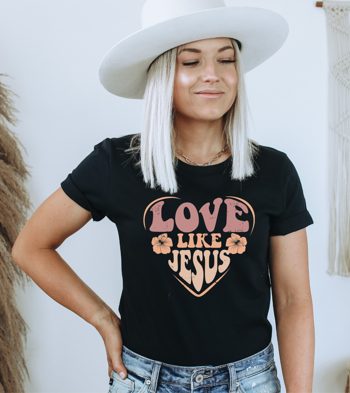 Love like Jesus DTF Transfers