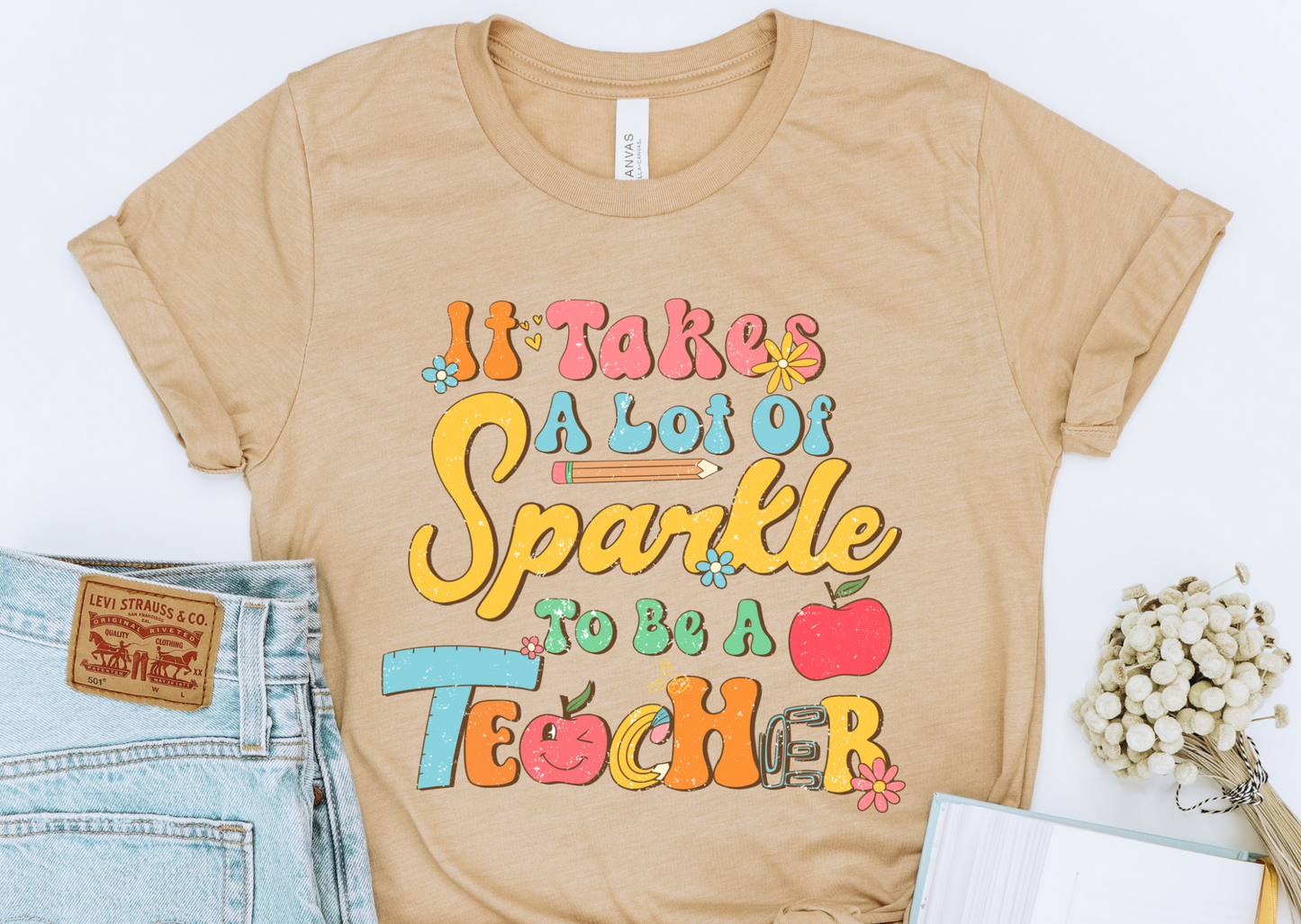 Retro Teacher DTF DTF2244