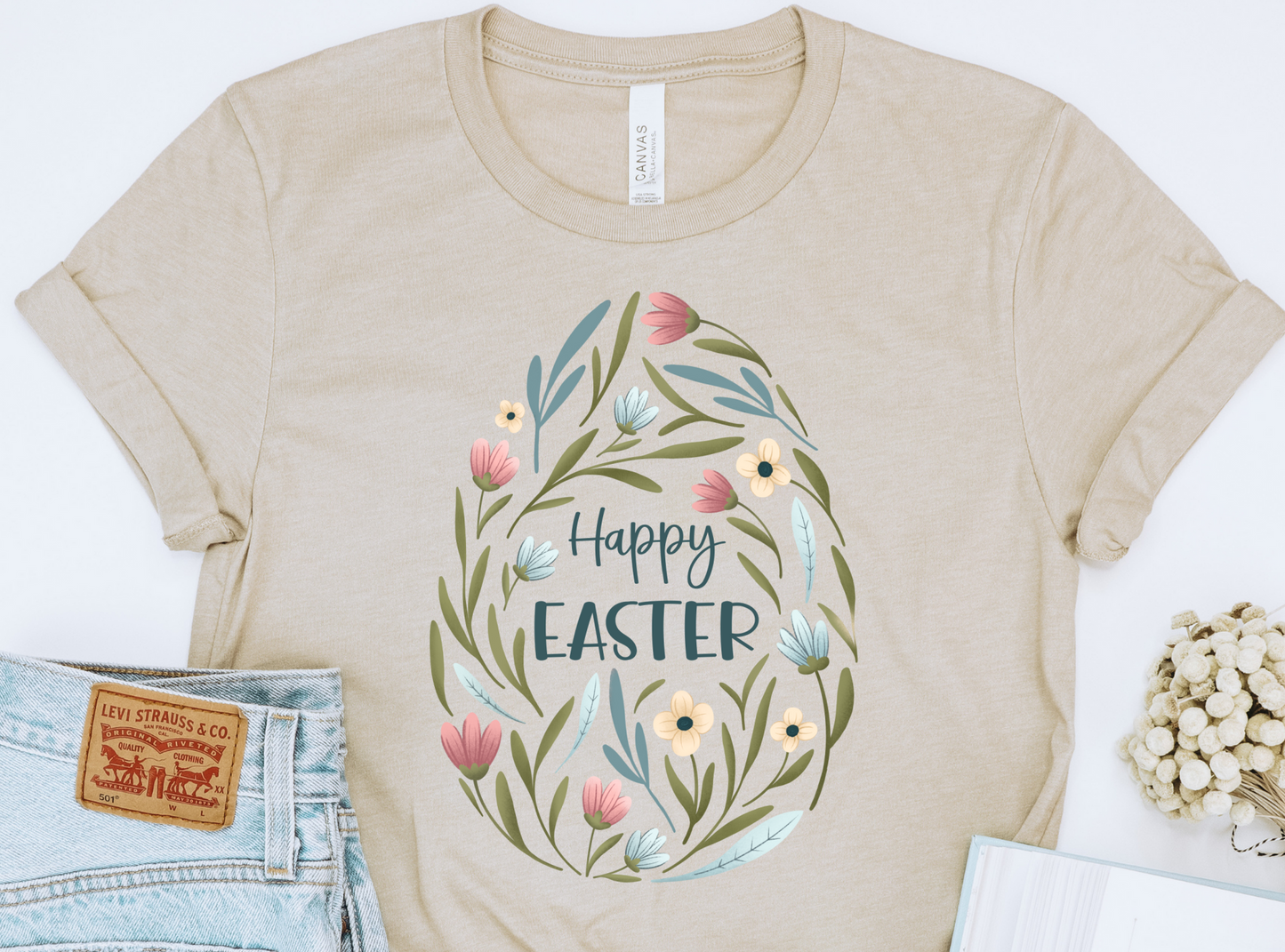 Happy Easter Egg DTF Transfers DTF4109