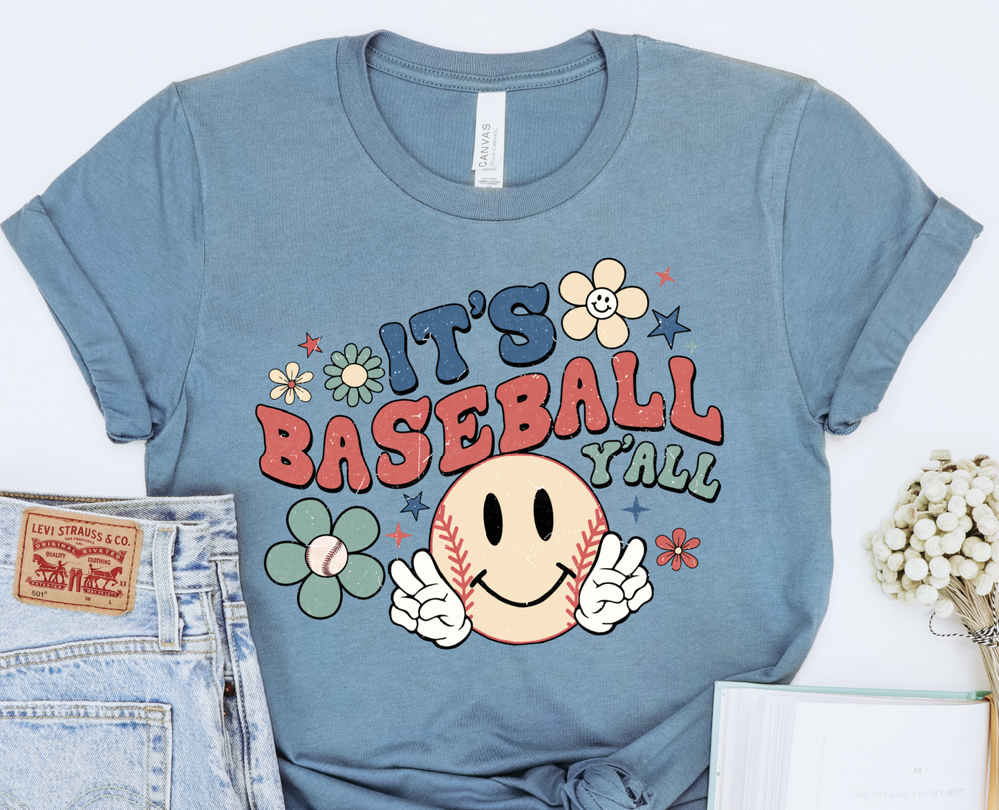 Retro it's baseball ya'll DTF Transfers