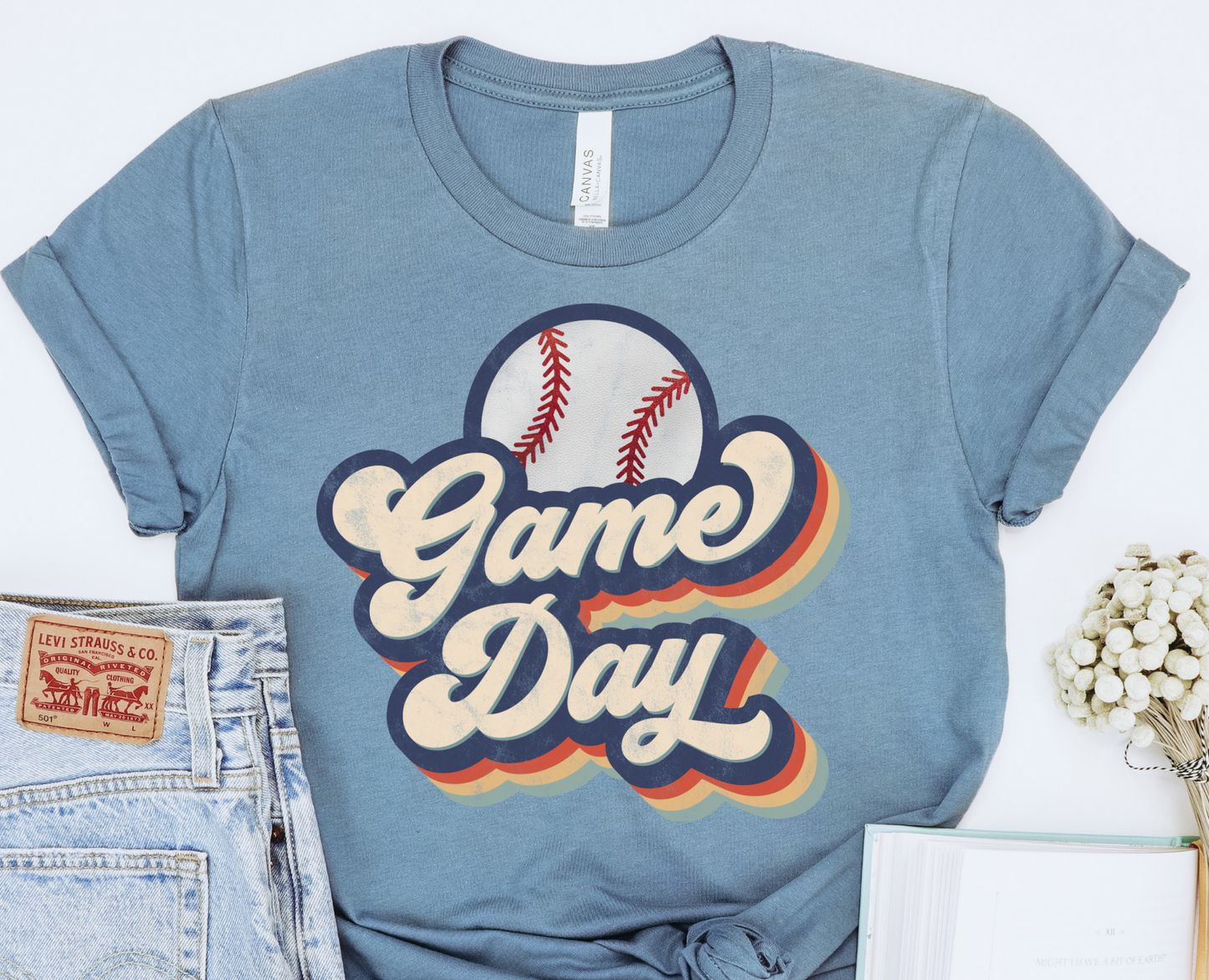 Gameday baseball DTF Transfers