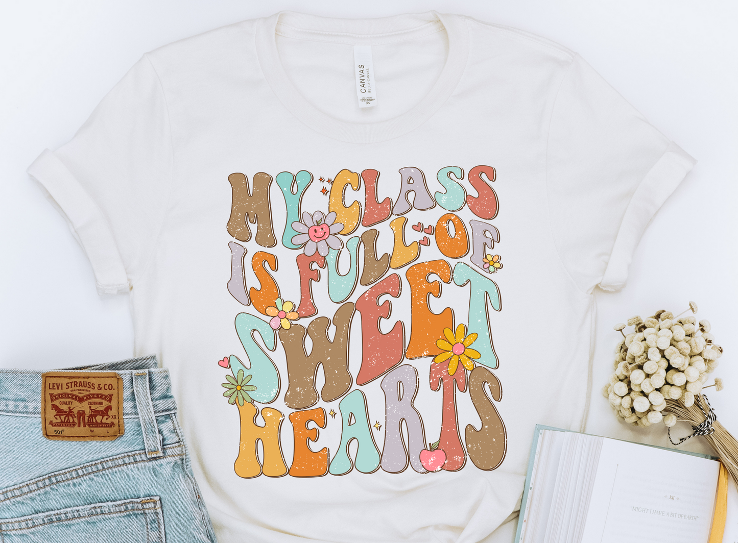 Retro Teacher DTF Transfer DTF2250