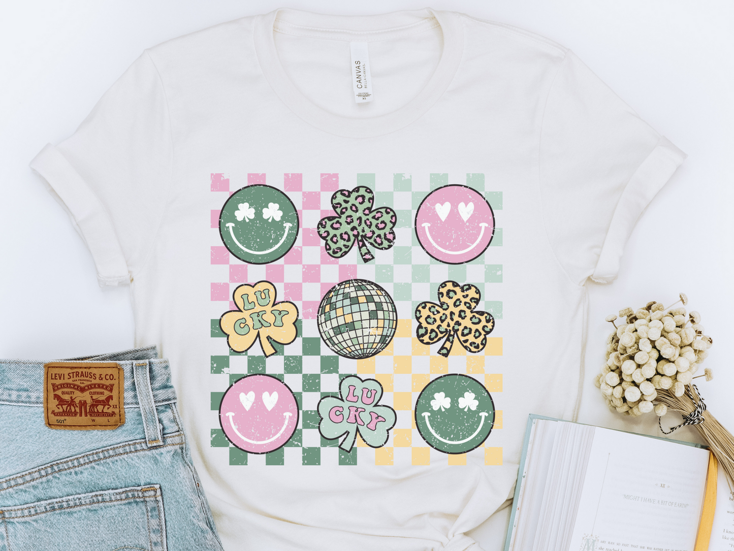 Retro St Patrick day DTF Print DTF2144