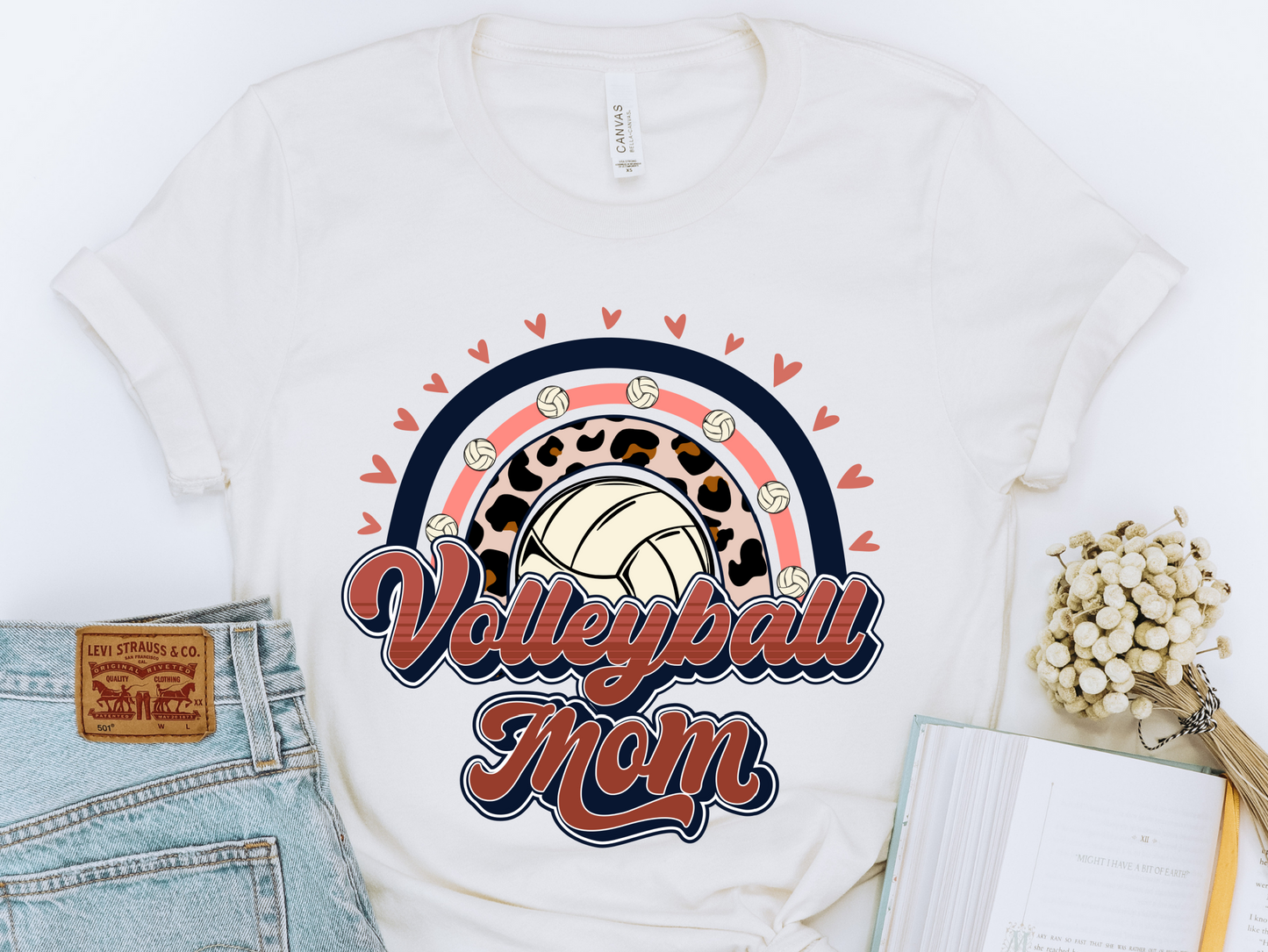 Volleyball Mom - DTF Transfers DTF2242