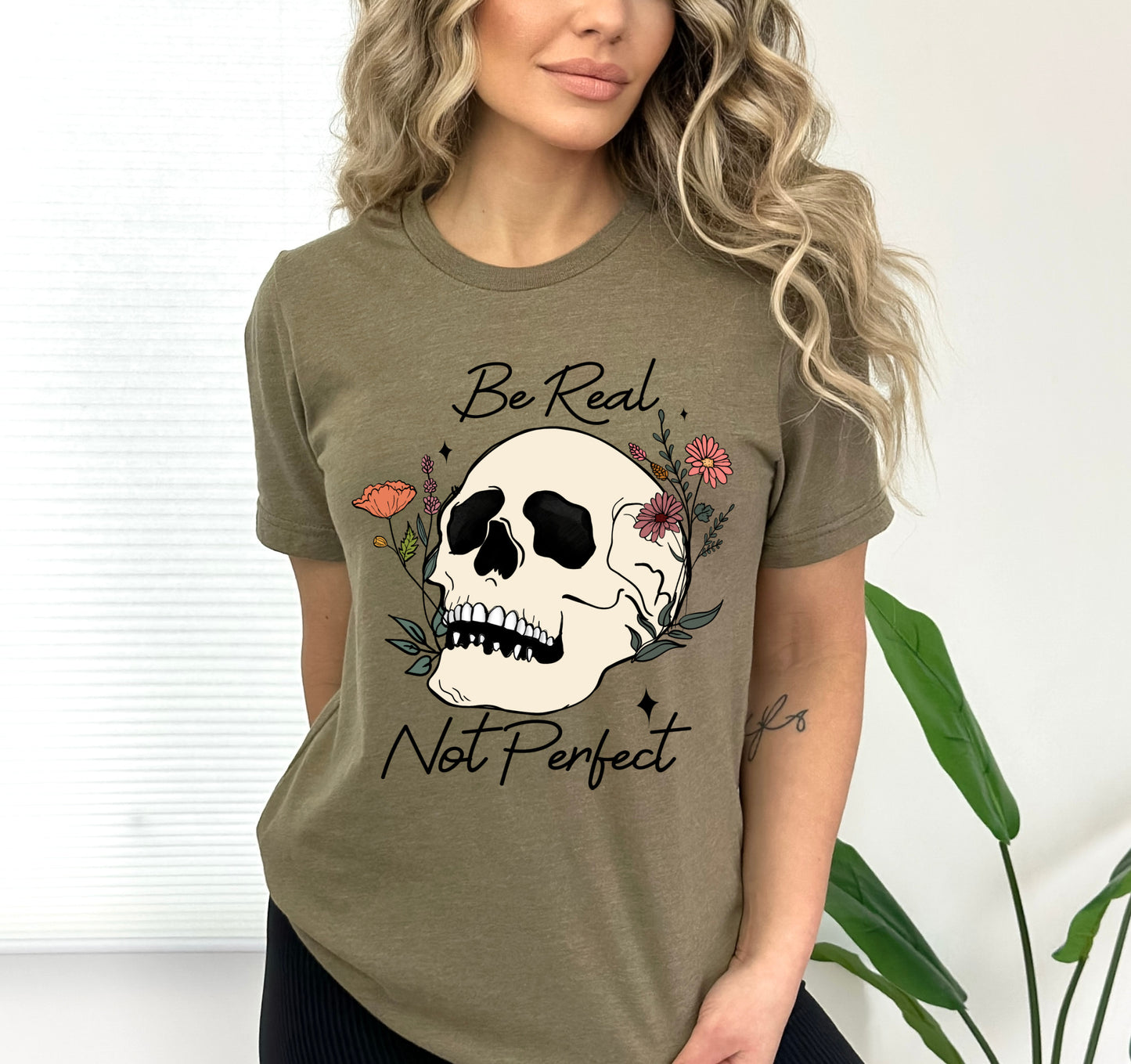 Be real not perfect - DTF Transfer DTF2037