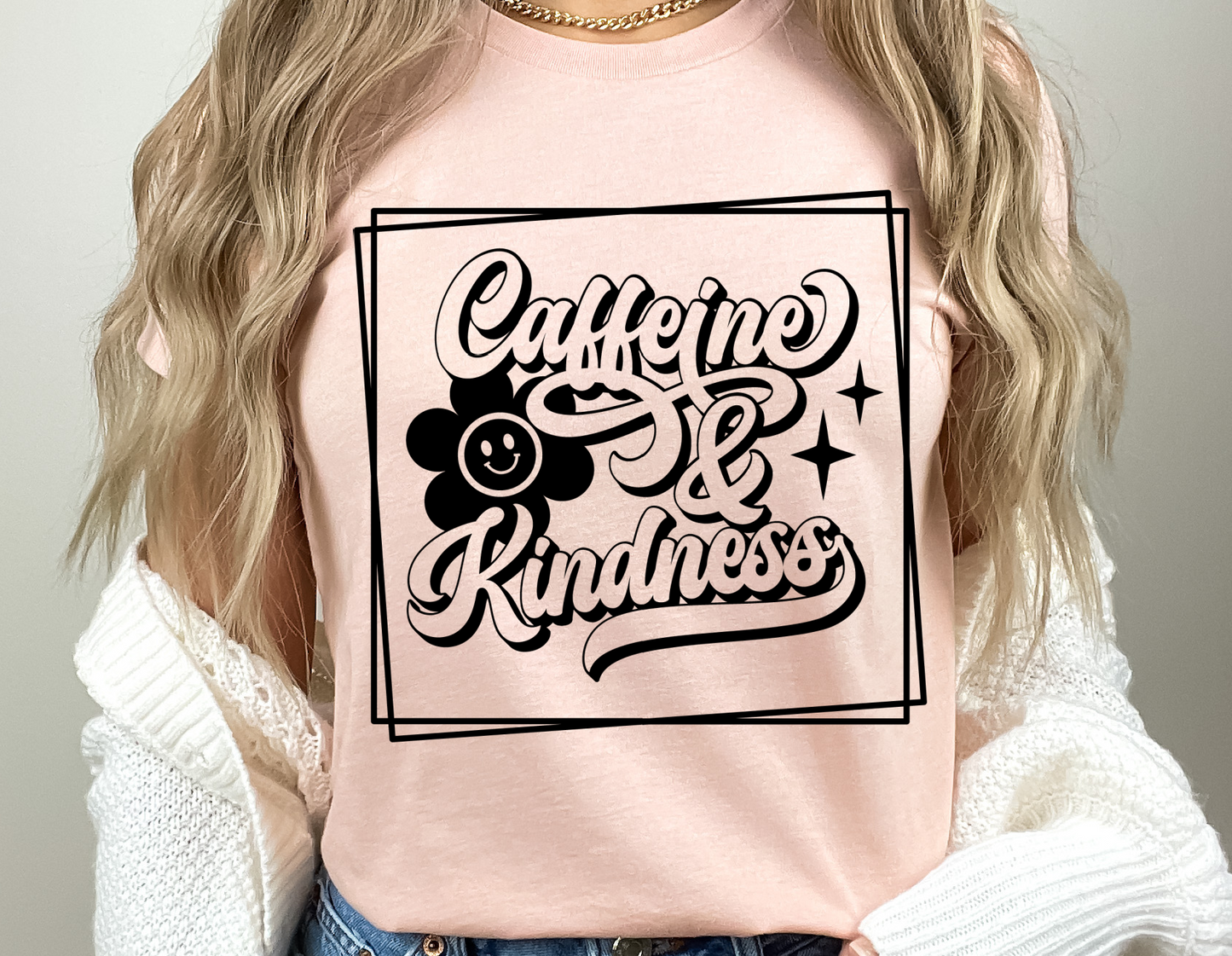 Caffeine & Kindness DTF Transfer