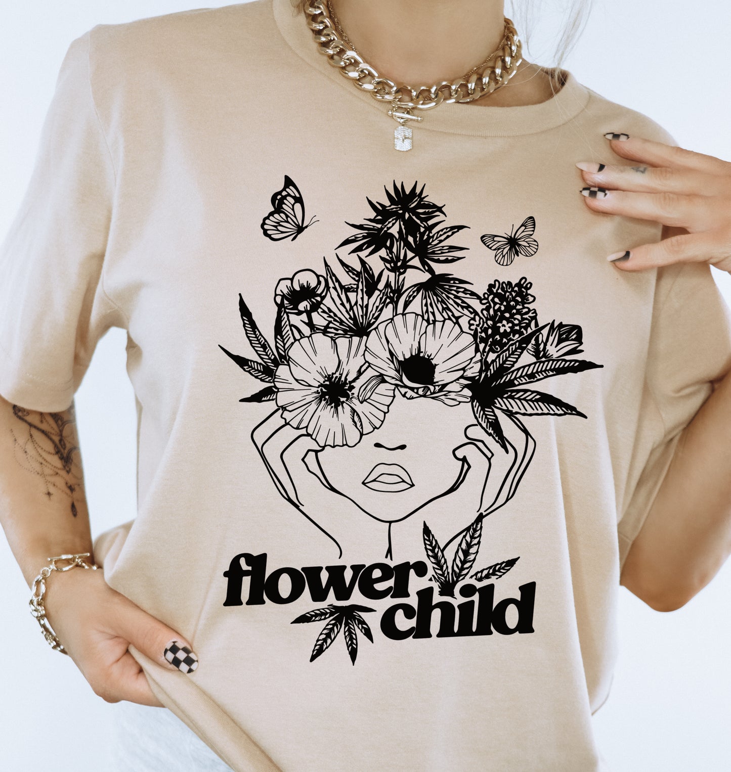 Flower child DTF Transfers