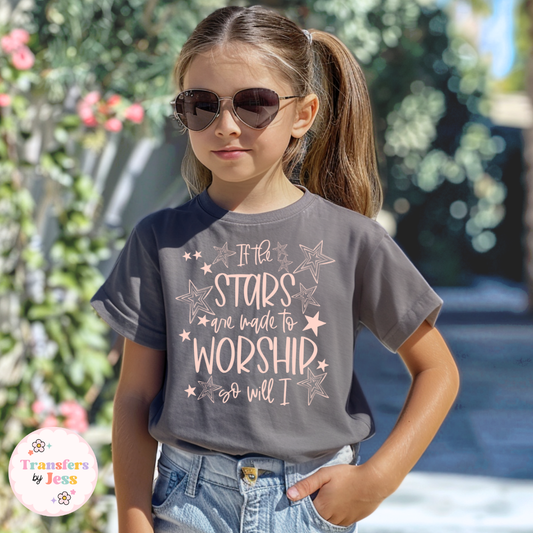 If The Stars Were Made To Worship DTF Transfer
