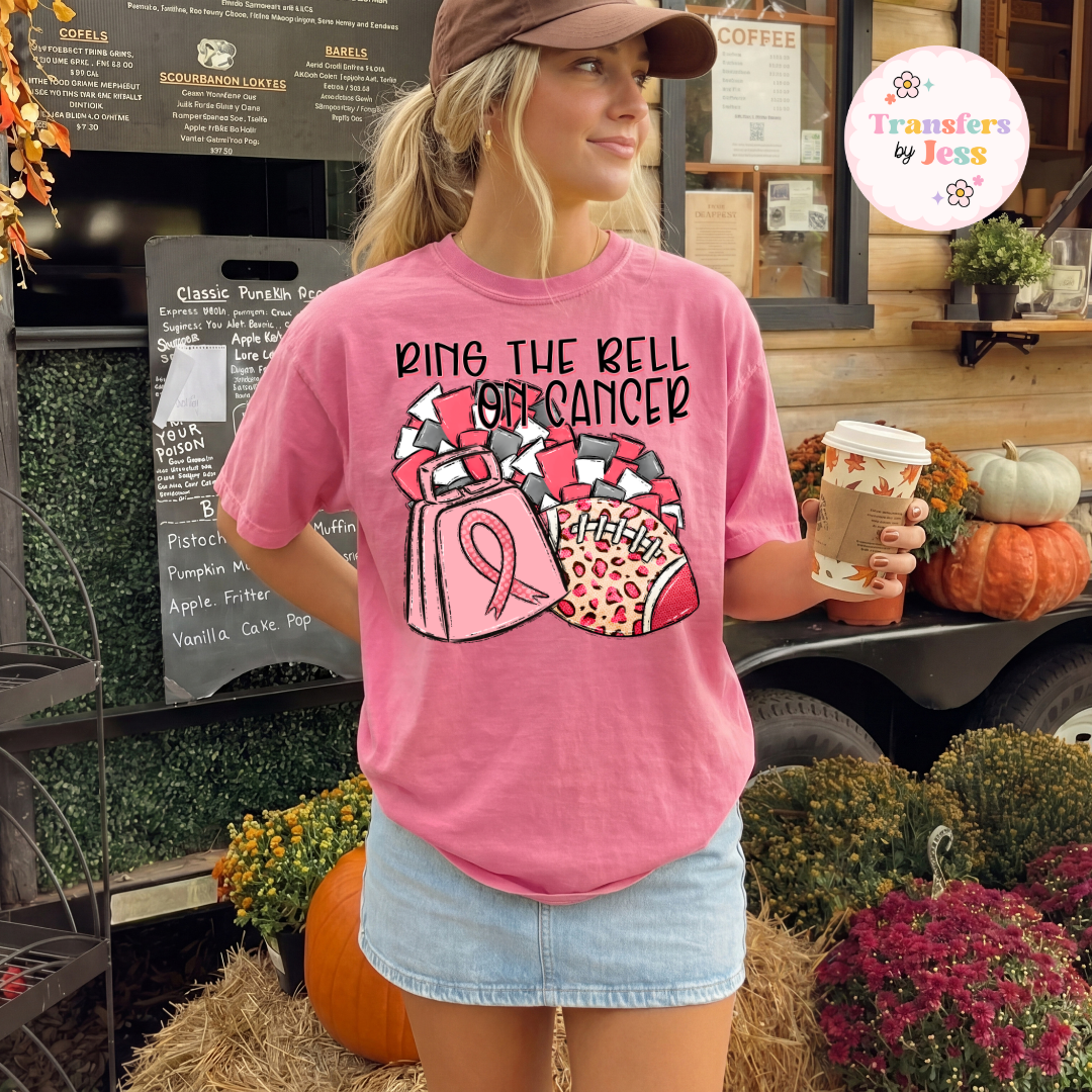 Ring The Bell On Cancer DTF Transfer