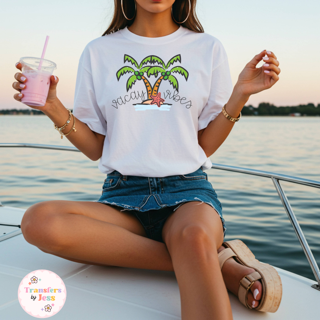 Vacay Vibes DTF Transfer