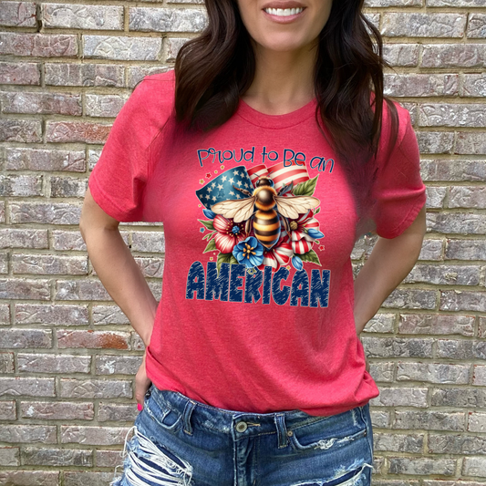 Proud To Be An American DTF Transfer