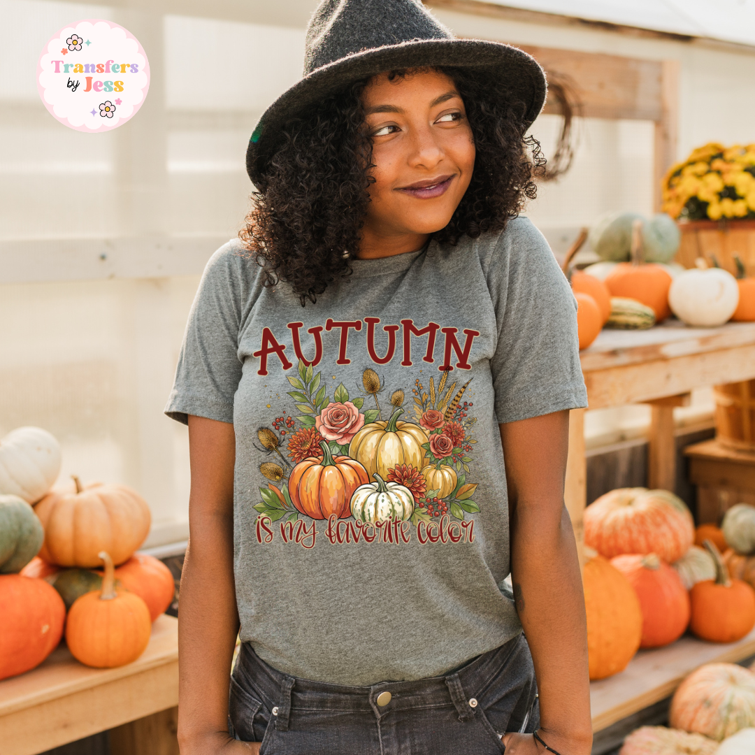Autumn Is My Favorite Color DTF Transfer