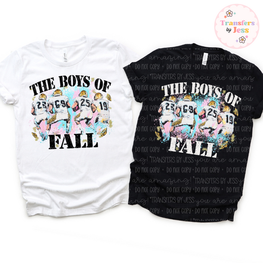 The Boys of Fall DTF Transfer