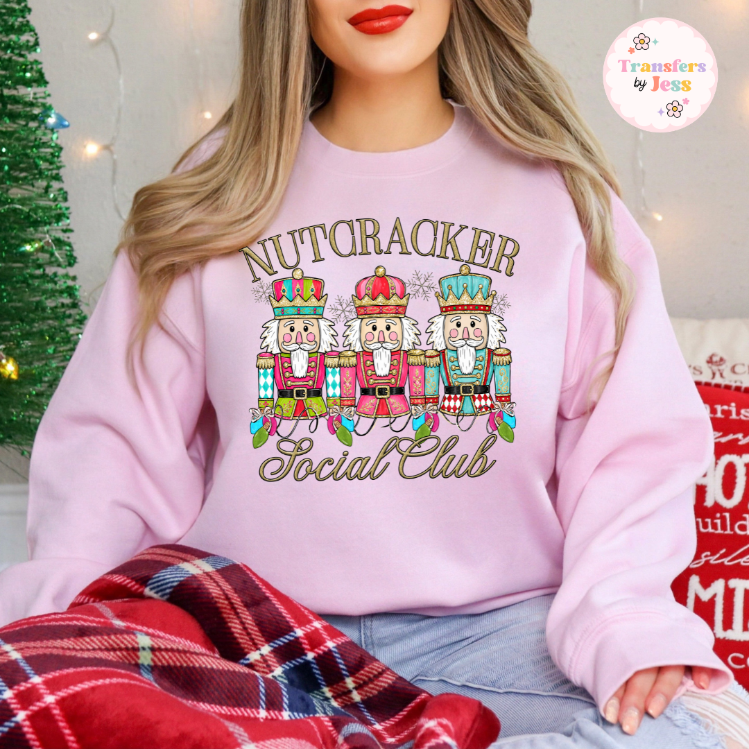 Nutcracker Social Club DTF Transfer