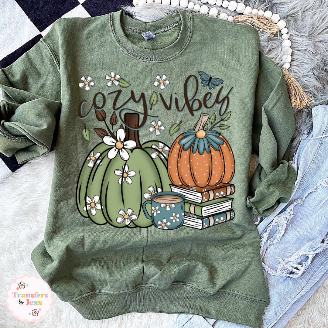Cozy Vibes DTF Transfer