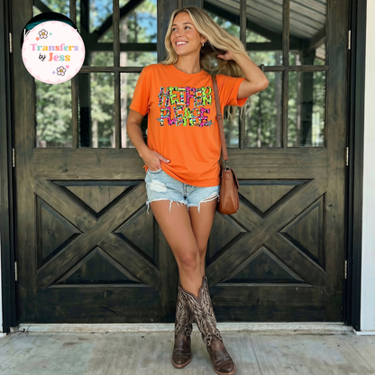 Junky Cowgirl Words DTF Transfer