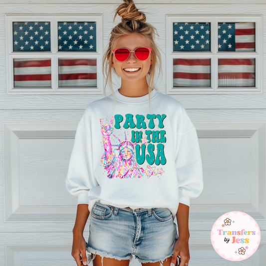 Party In The USA DTF Transfer