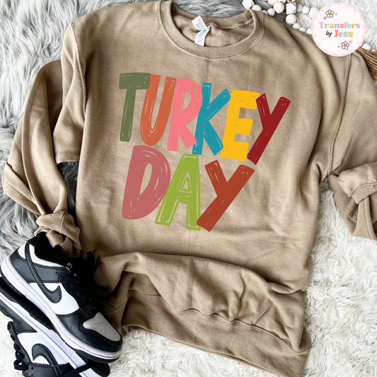 Turkey Day DTF Transfer