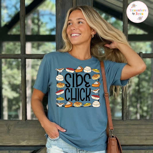Side Chick DTF Transfer