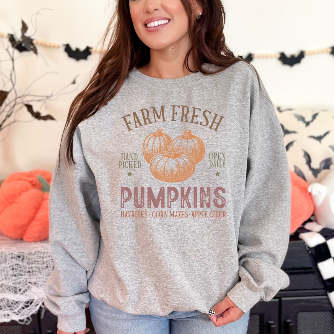 Farm Fresh Pumpkins DTF Transfer