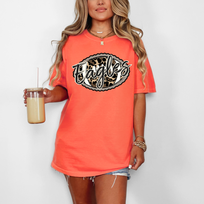 Camo Mascot Football/Megaphone