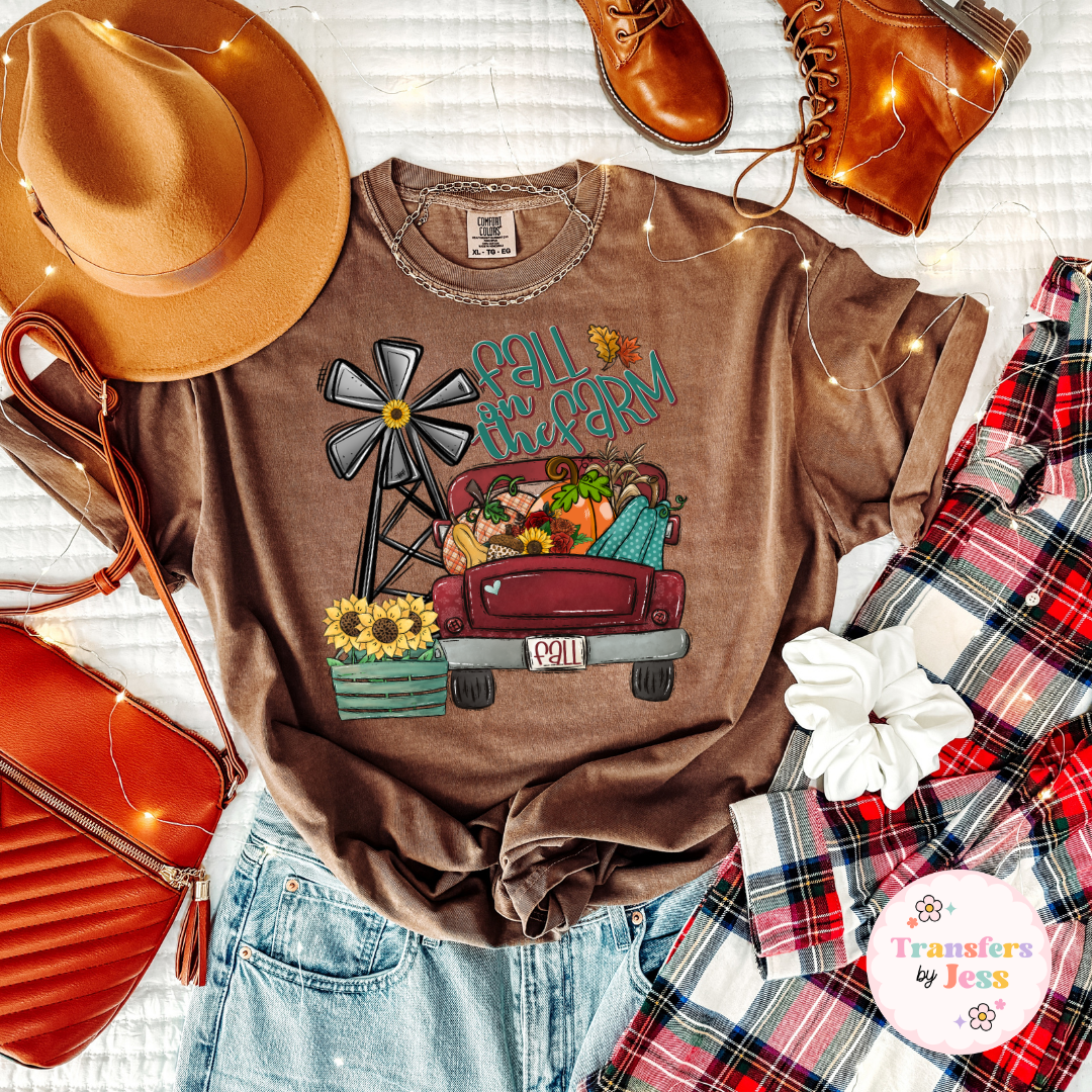 Fall On The Farm DTF Transfer