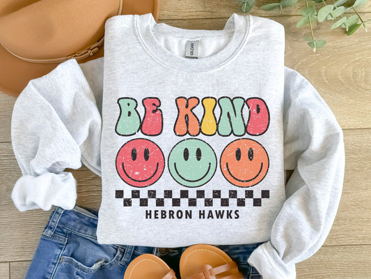 Be Kind Hebron Hawks DTF transfers -  DTF5000