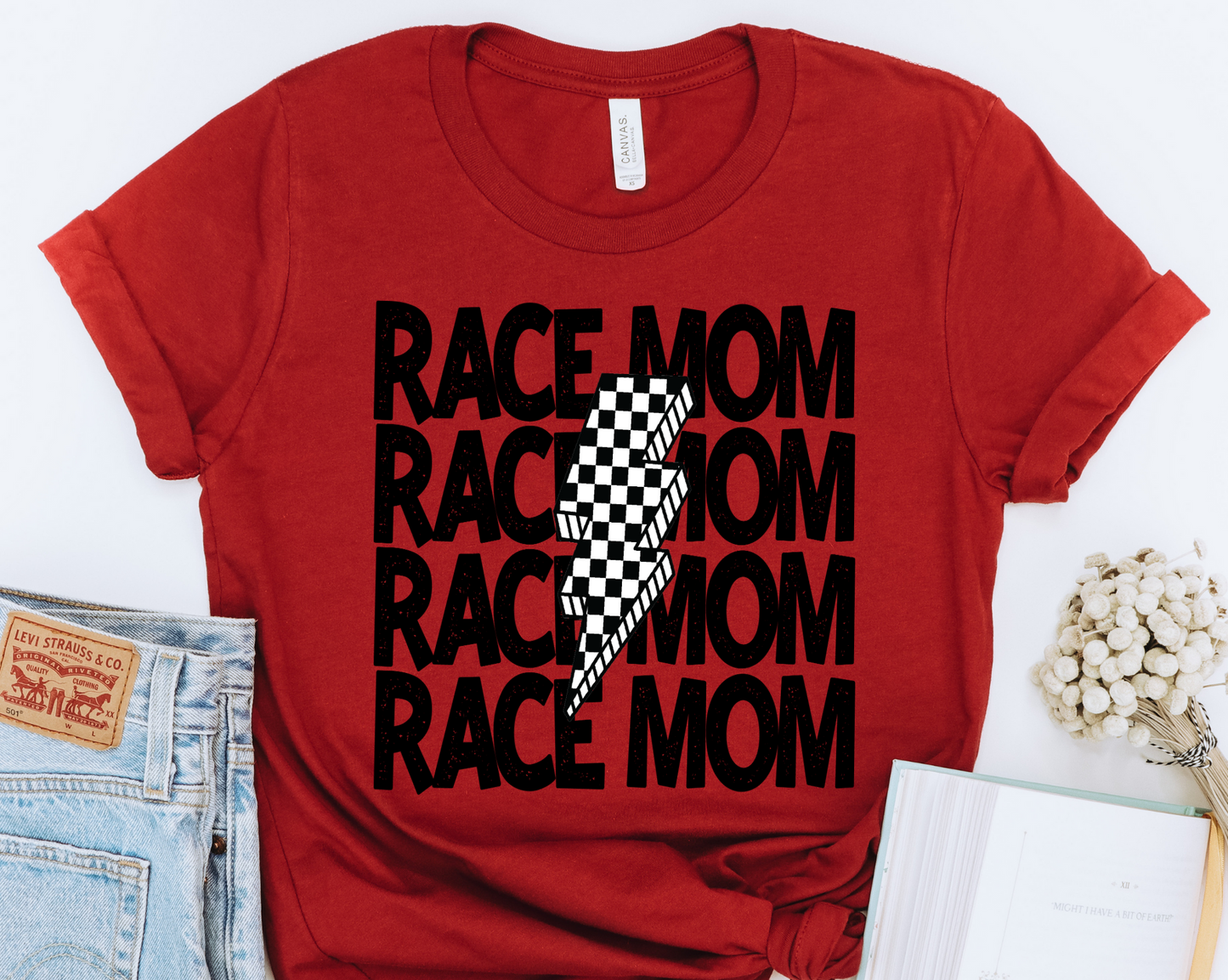 Race Mom DTF Transfers