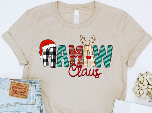 Mamaw Claus DTF Transfers DTF2154