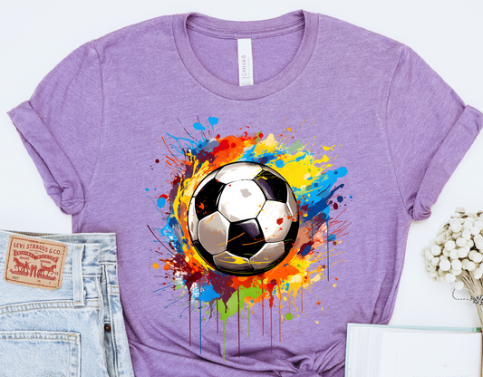 Colorful Soccer DTF Transfers DTF2204