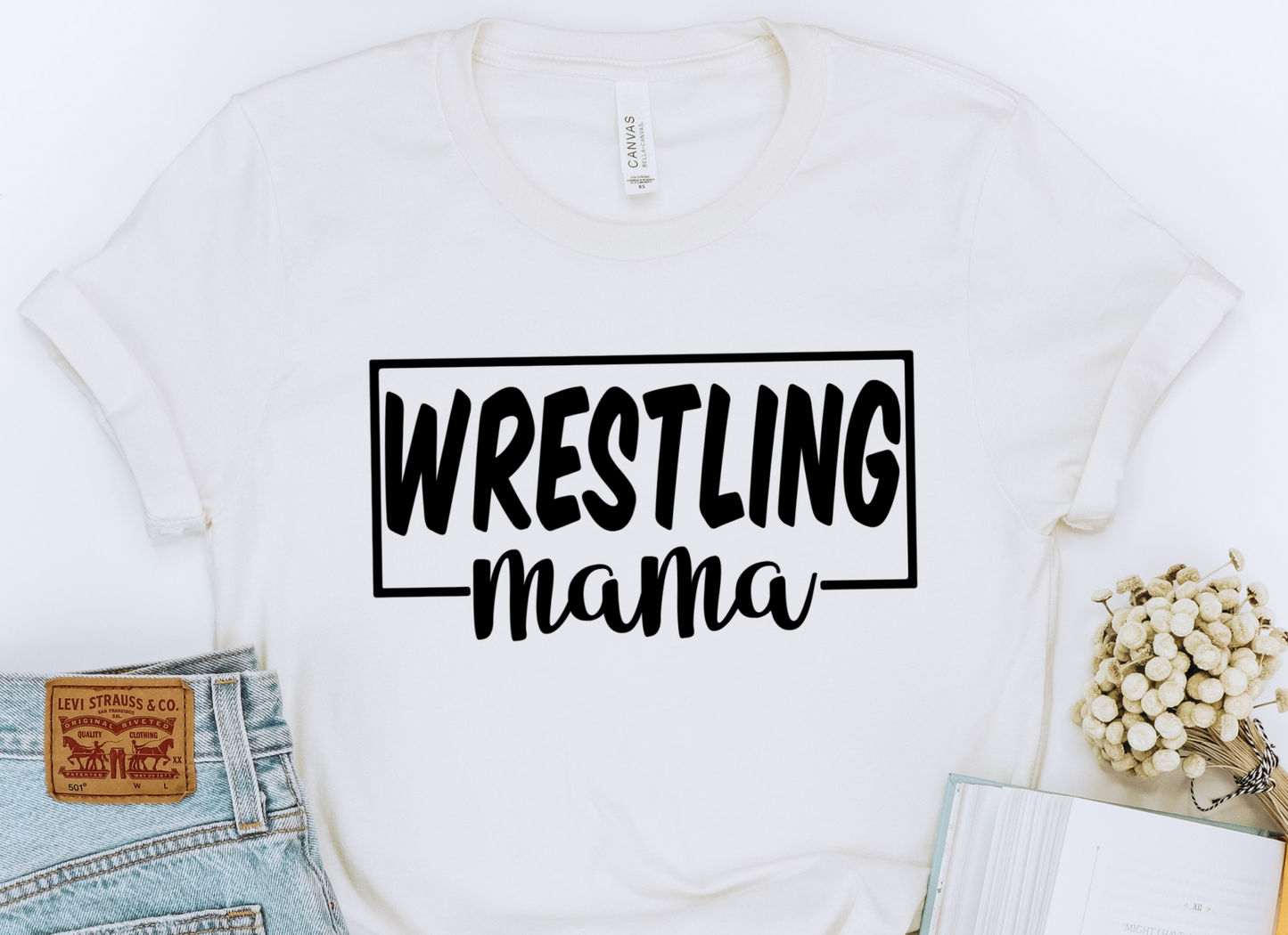 Wrestling Mama 001 DTF Transfer